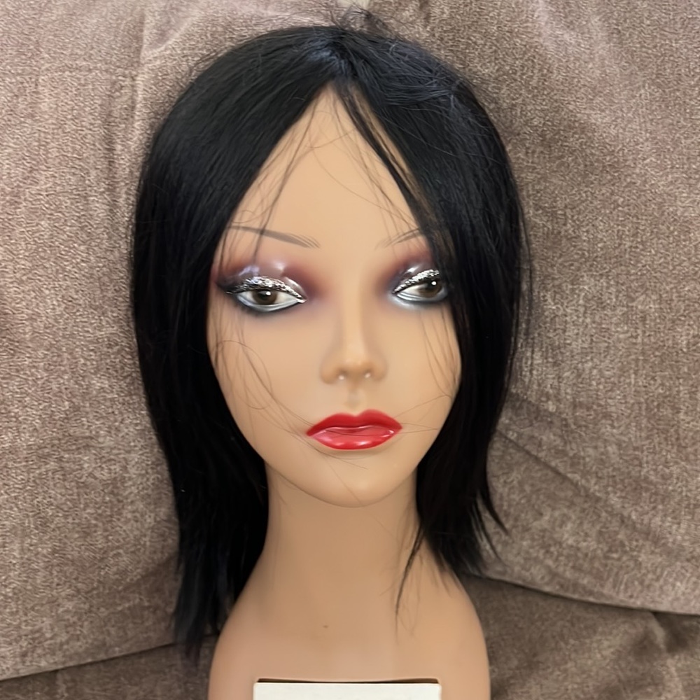 Head mannequin 100% human hair